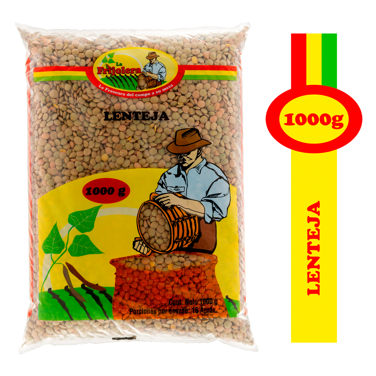 La Frijolera Lenteja 1Kg