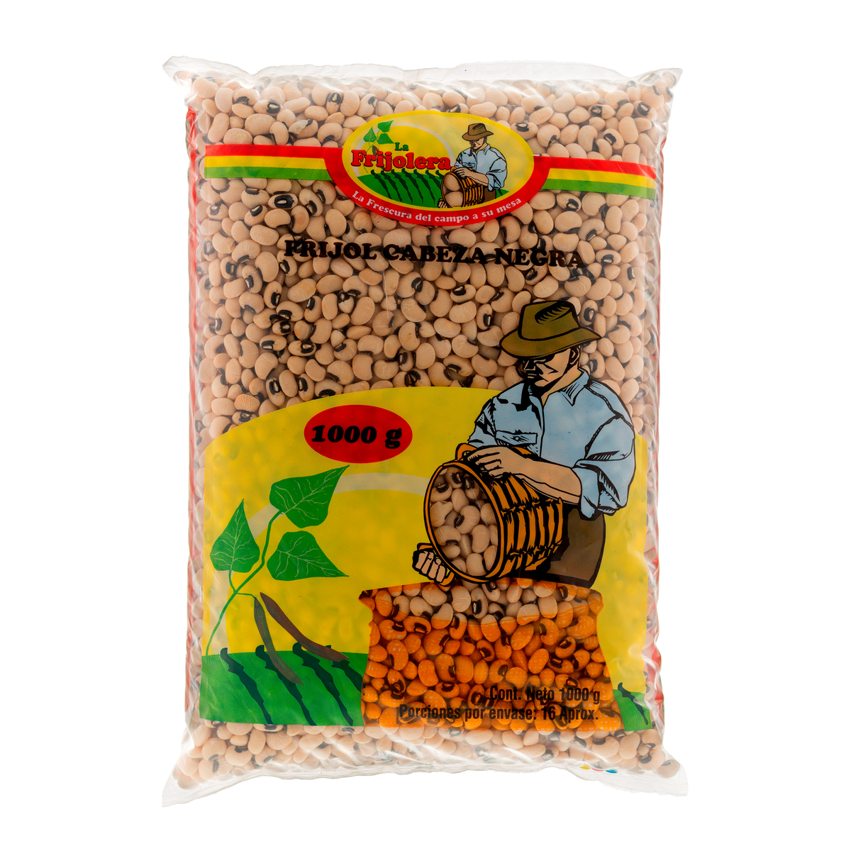 La Frijolera Fríjol Cabeza Negra 1Kg