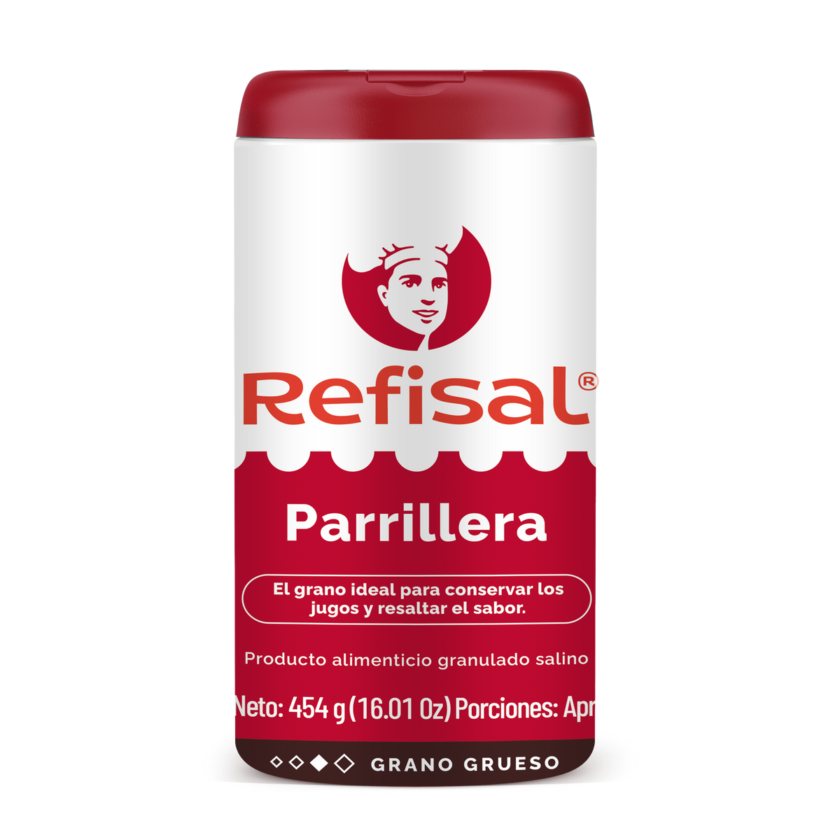 Refisal Sal Parrillera Barril 454gr