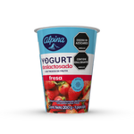 Alpina Yogurt Deslactosada Fresa Vaso 200 g