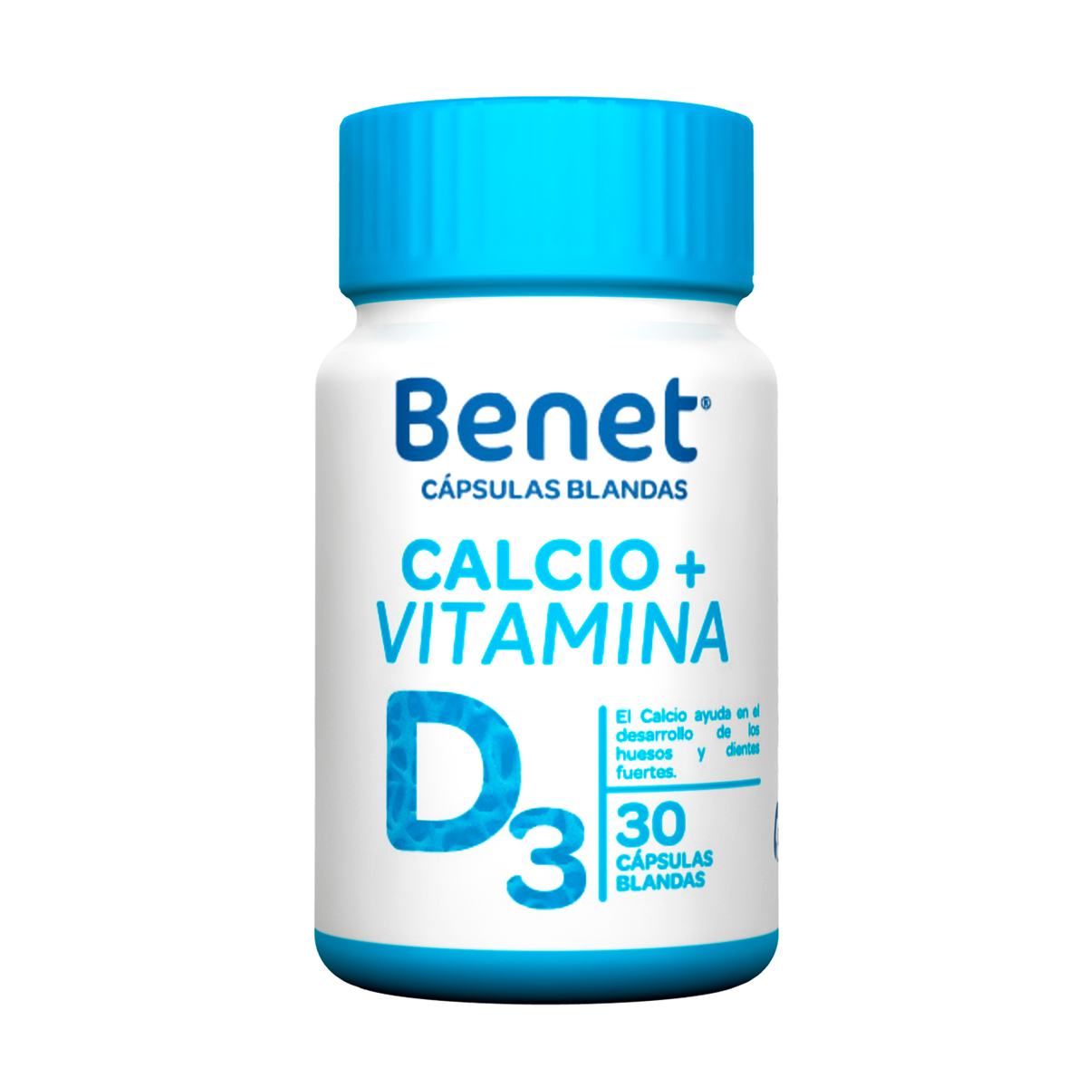Bénet Cápsulas Calcio Vitamina D 21 tarros x 30 Cápsulas