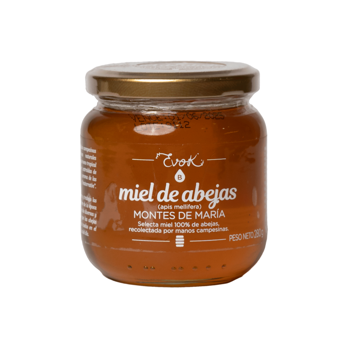 Evok Miel De Abeja Zambrano 24 x 280g