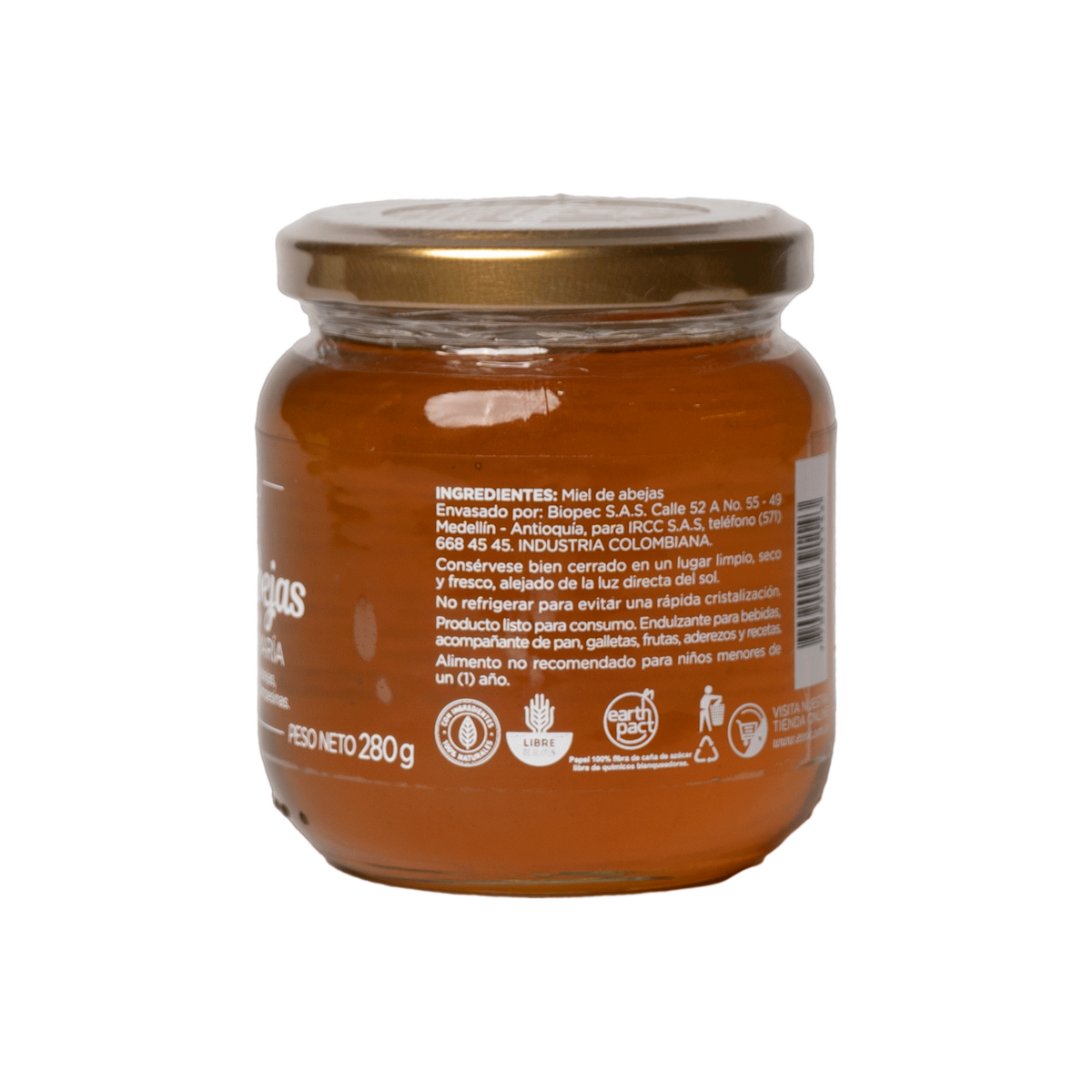 Evok Miel De Abeja Zambrano 24 x 280g
