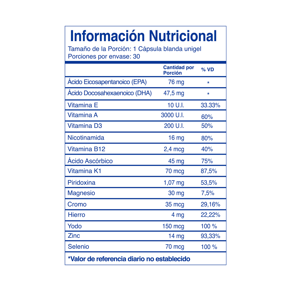 Bénet Cápsulas Unigel Hombre 12 tarros x 30 Cápsulas