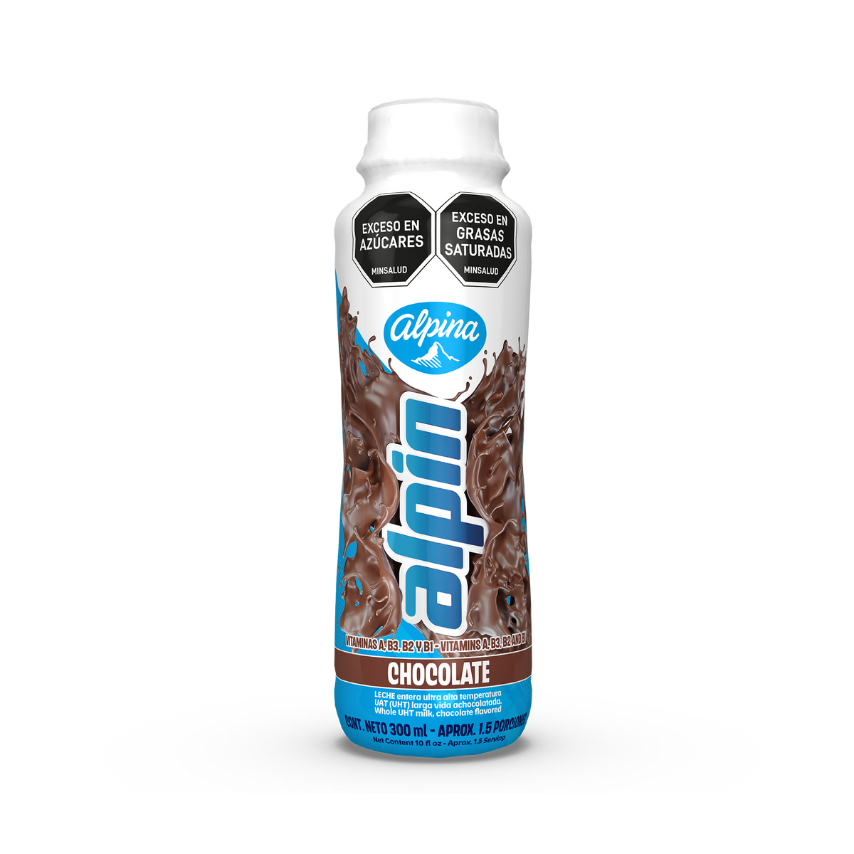 Alpina Alpin Sabor Chocolate Botella 300 ml