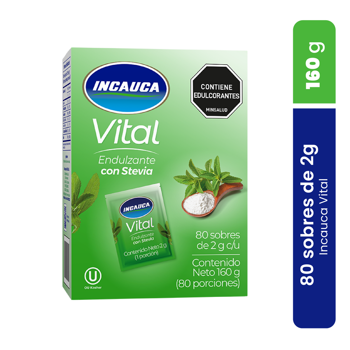 Incauca Vital Display 2 g x 80 Sobres