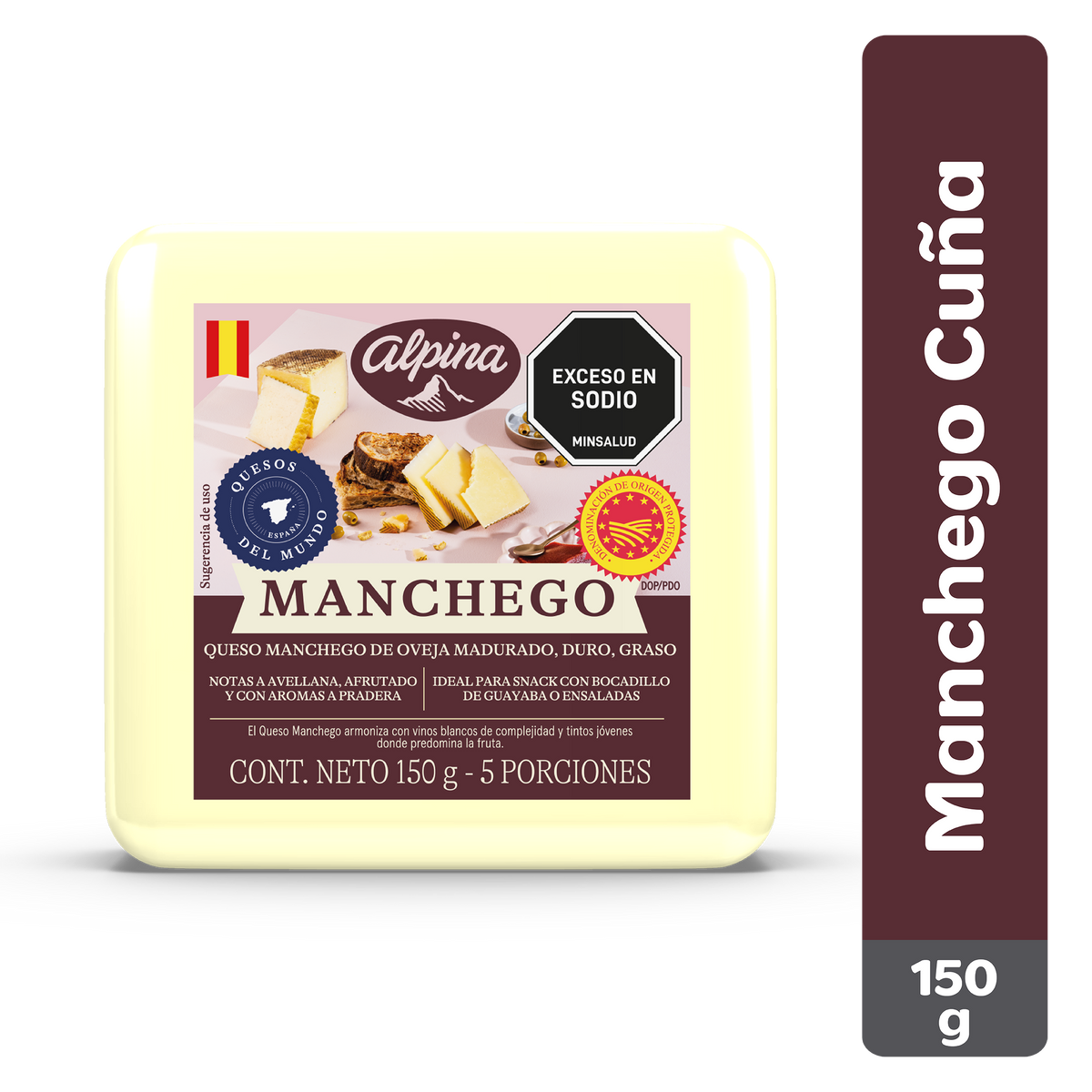 Alpina Queso Manchego 150 gr