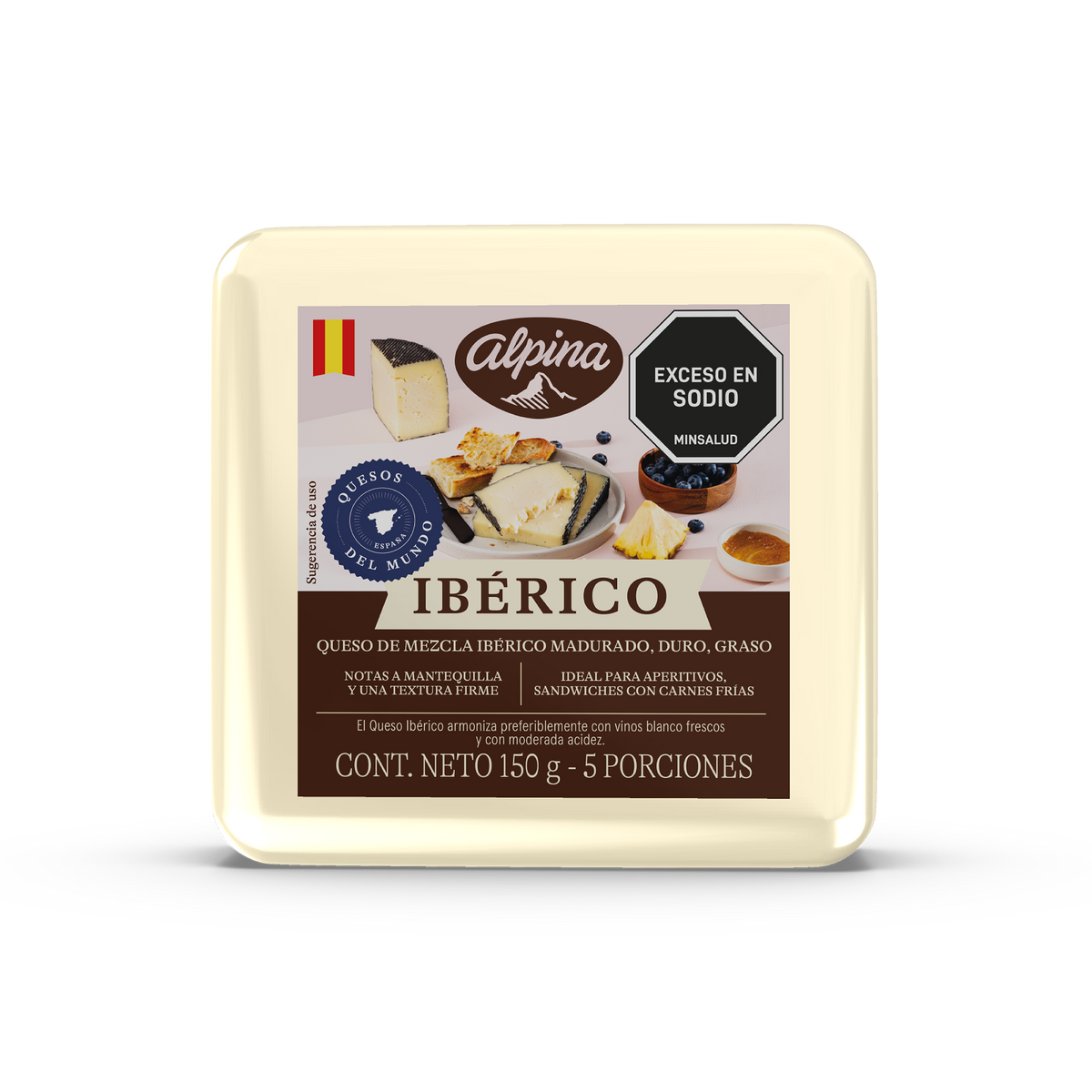 Alpina Queso Mezcla Ibérico 150 gr