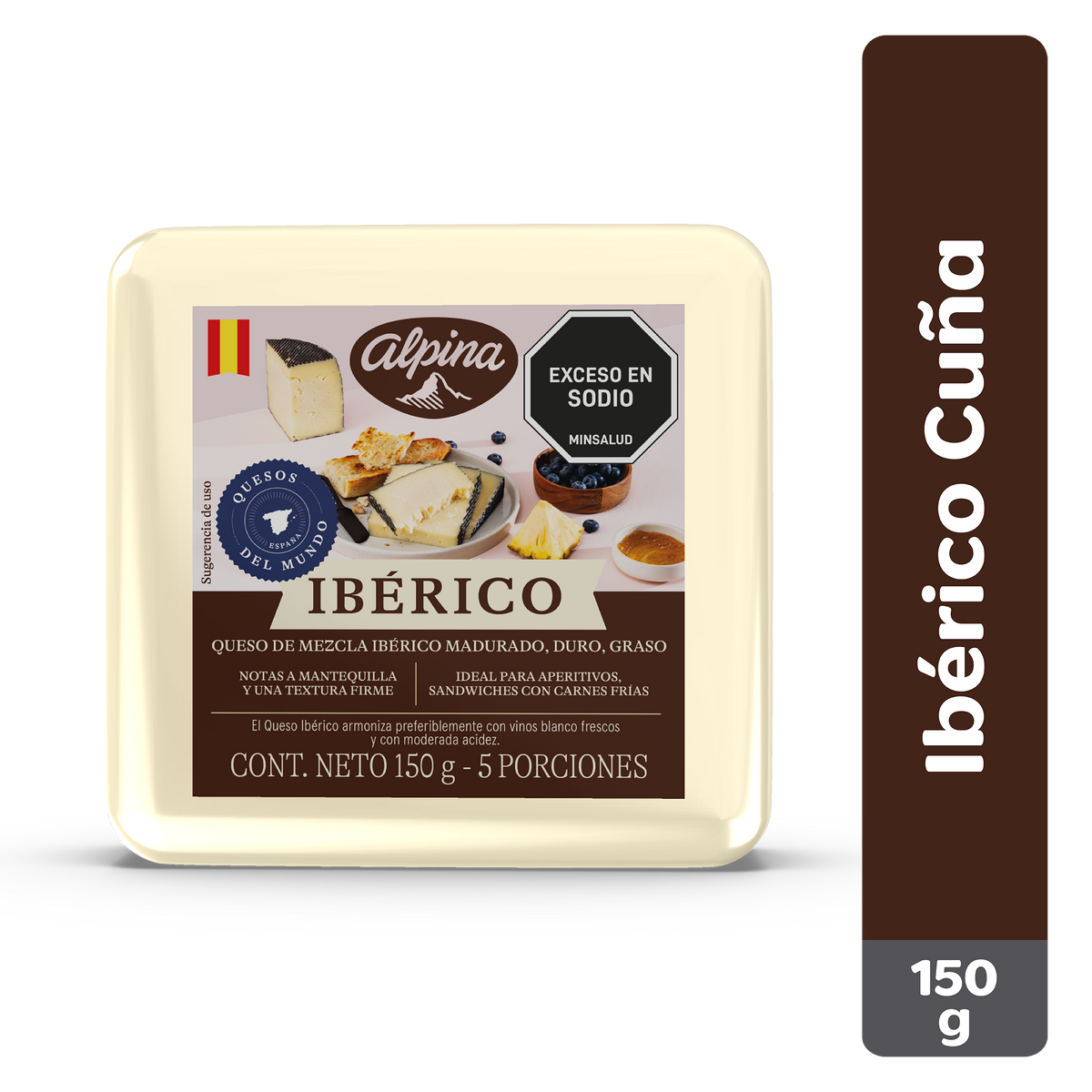 Alpina Queso Mezcla Ibérico 150 gr