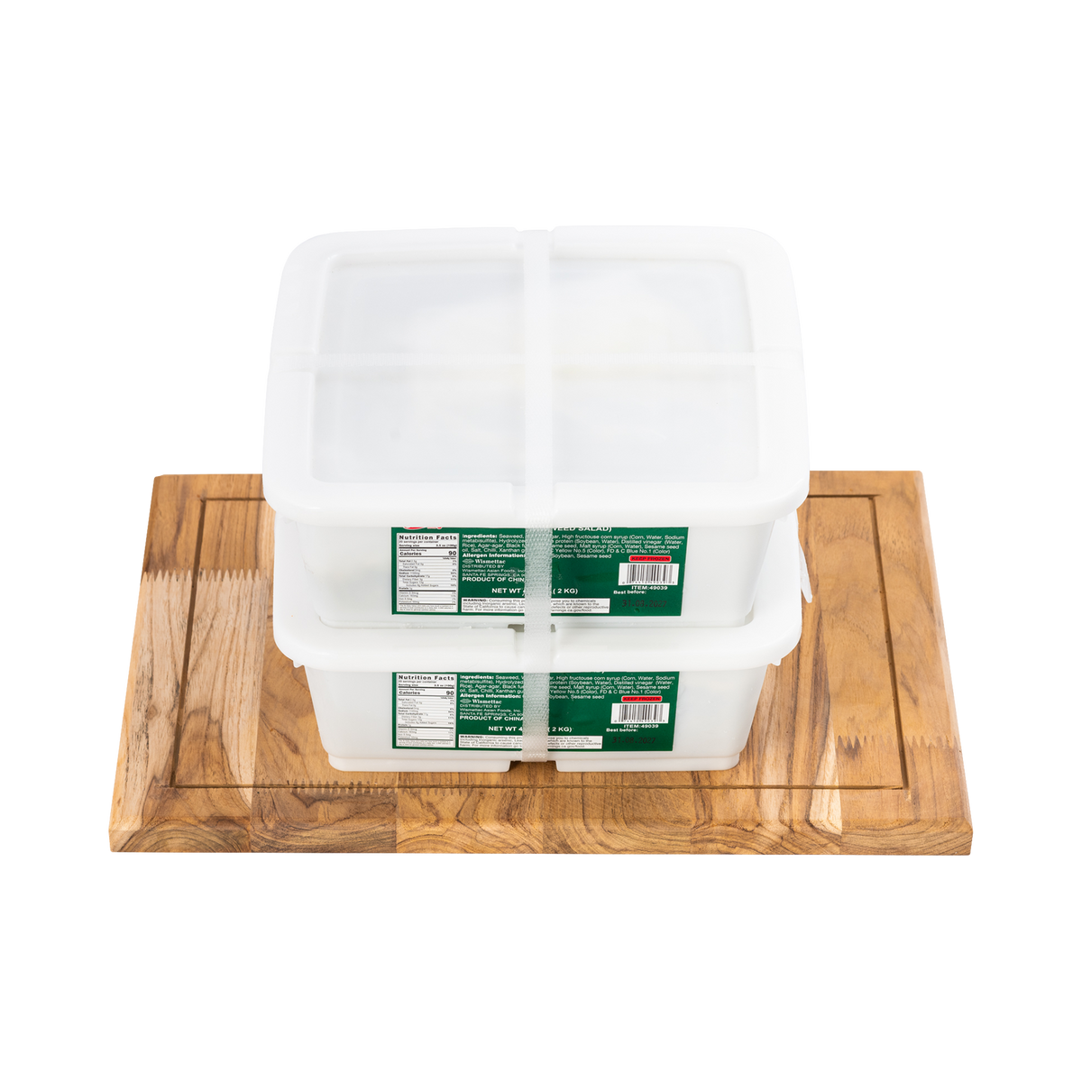 Shirakiku Ensalada de Algas (Seaweed Salad) x 4.4 Lb