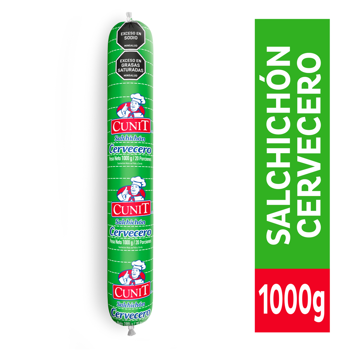 Cunit Salchichón Cervecero x 1 kg