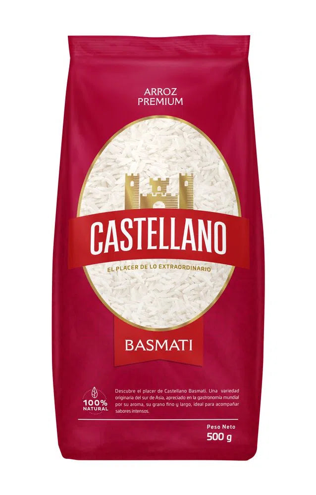 Arroz Castellano Basmati X 500 Gr