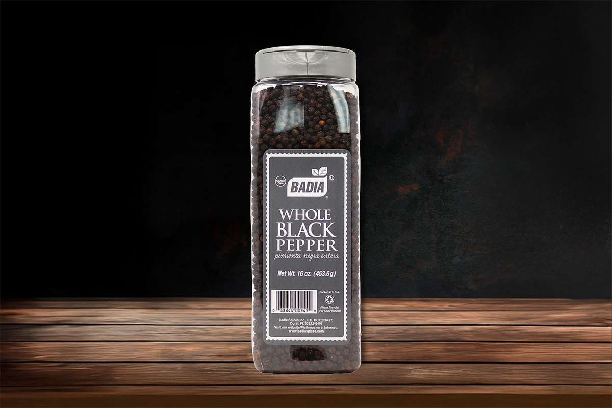 Pimienta Negra Entera Badia 453Gr