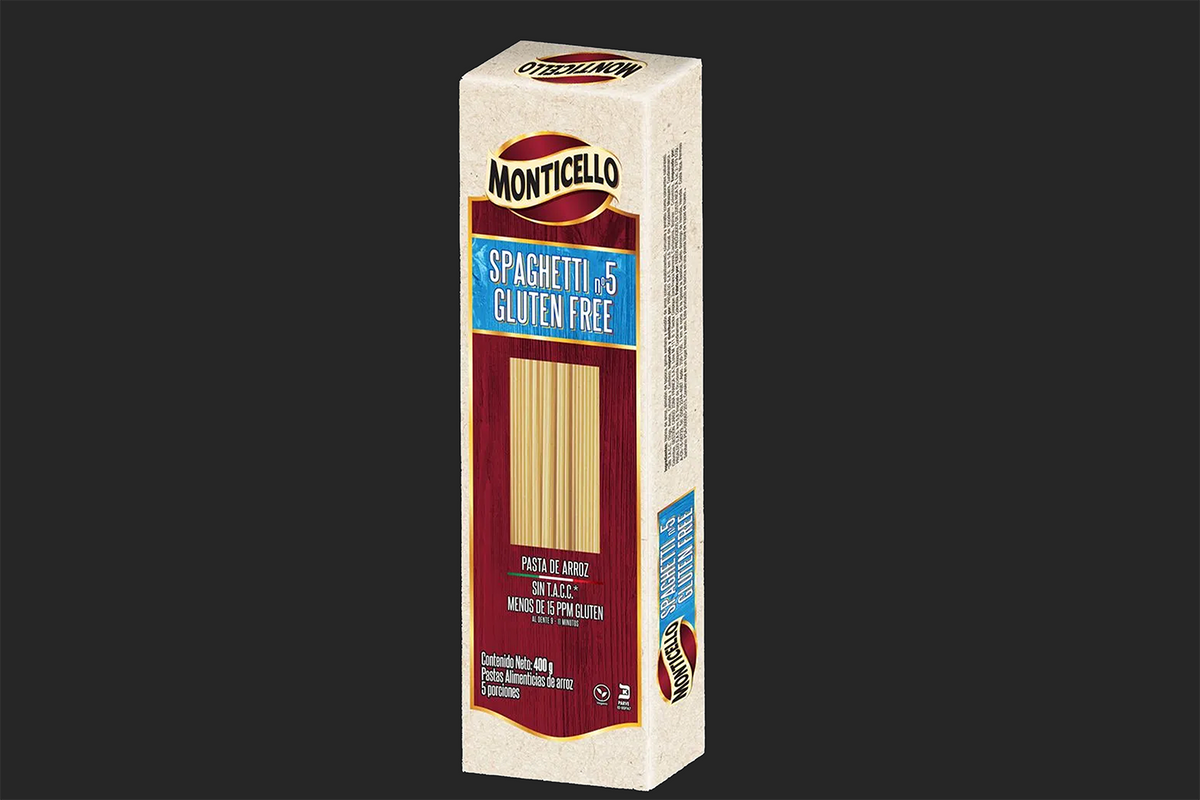 Monticello Spaghetti Gluten Free x 400 g