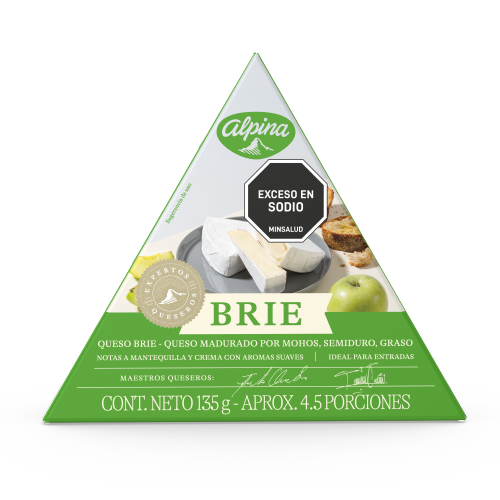 Queso Brie Alpina X135G