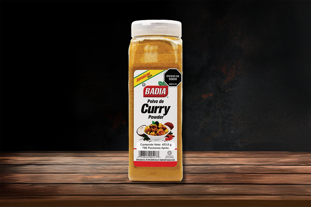 Curry En Polvo Badia 453Gr.