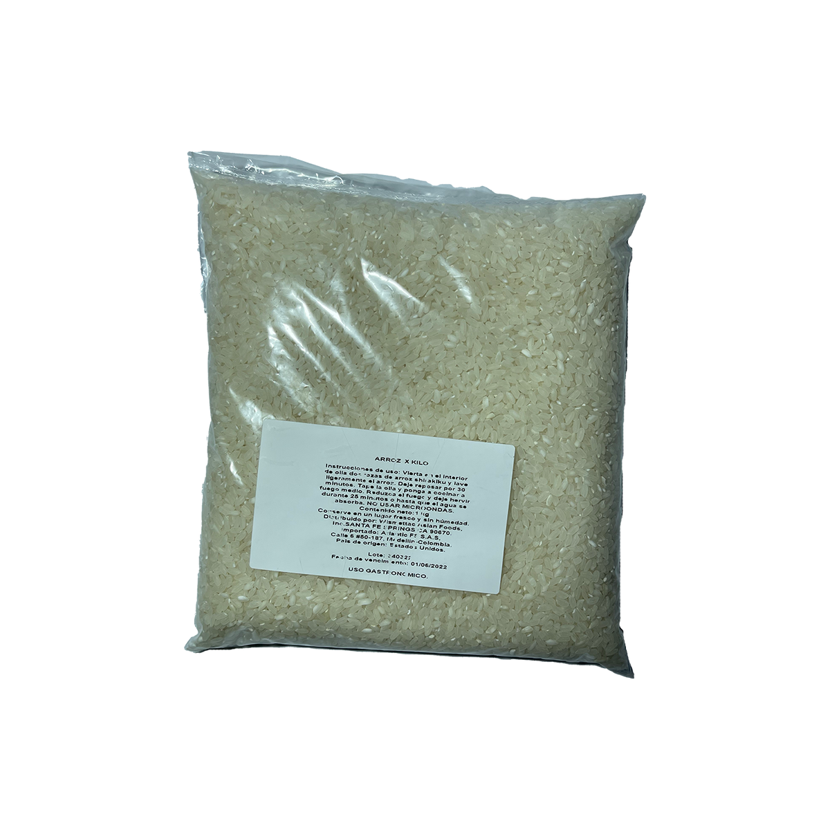 Arroz Para Sushi Atlantic X 1Kg