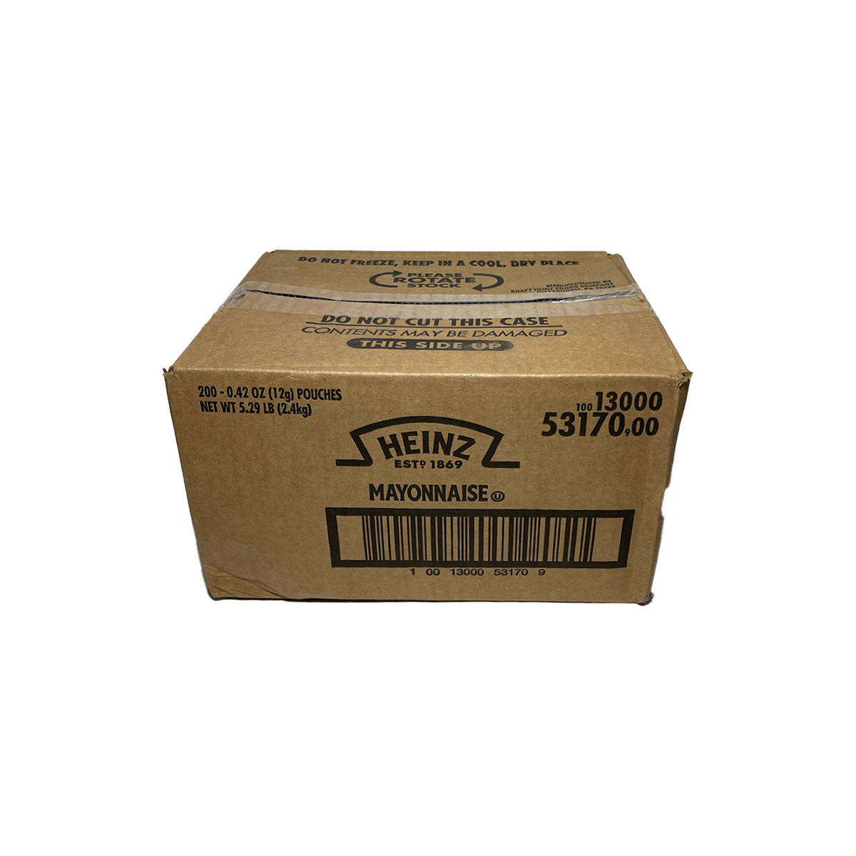 Heinz Mayonesa Sachet 200 Un X 12 Gr