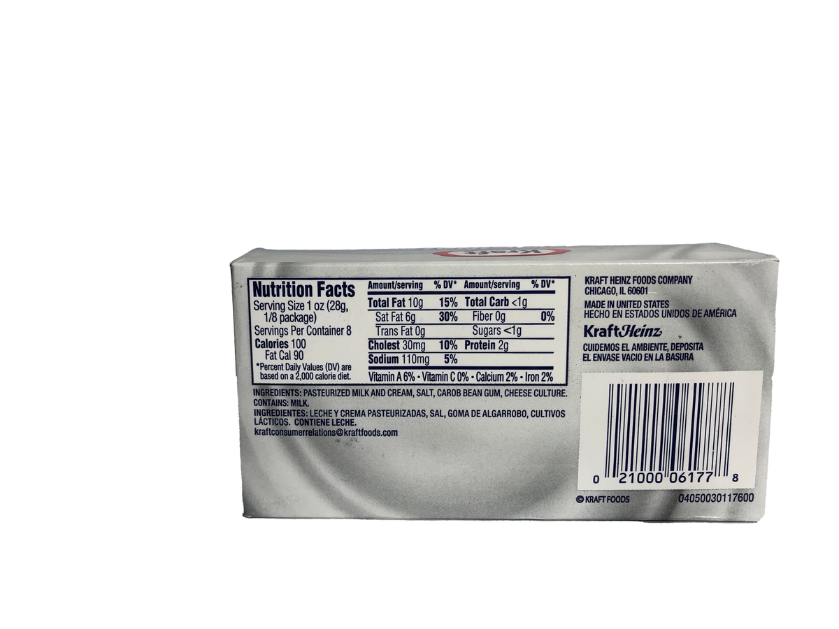 Kraft Cream Cheese 36/226 Gr