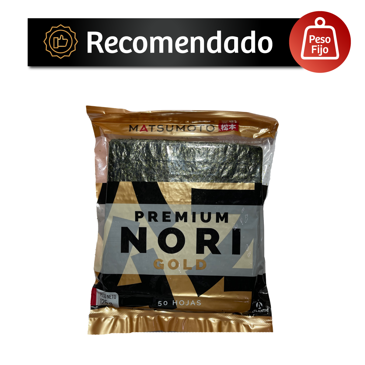 Nori Gold X 50 Hojas