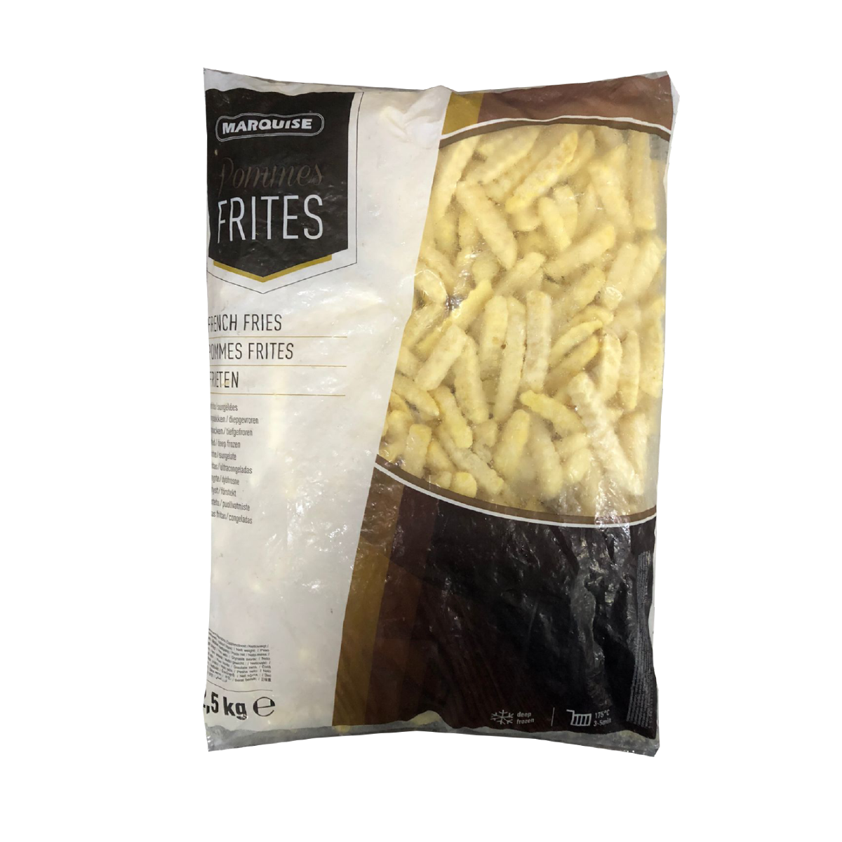 Papas Rizadas Congeladas Marquise X 2.5Kg